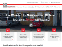 Tablet Screenshot of nfz-witzke.de